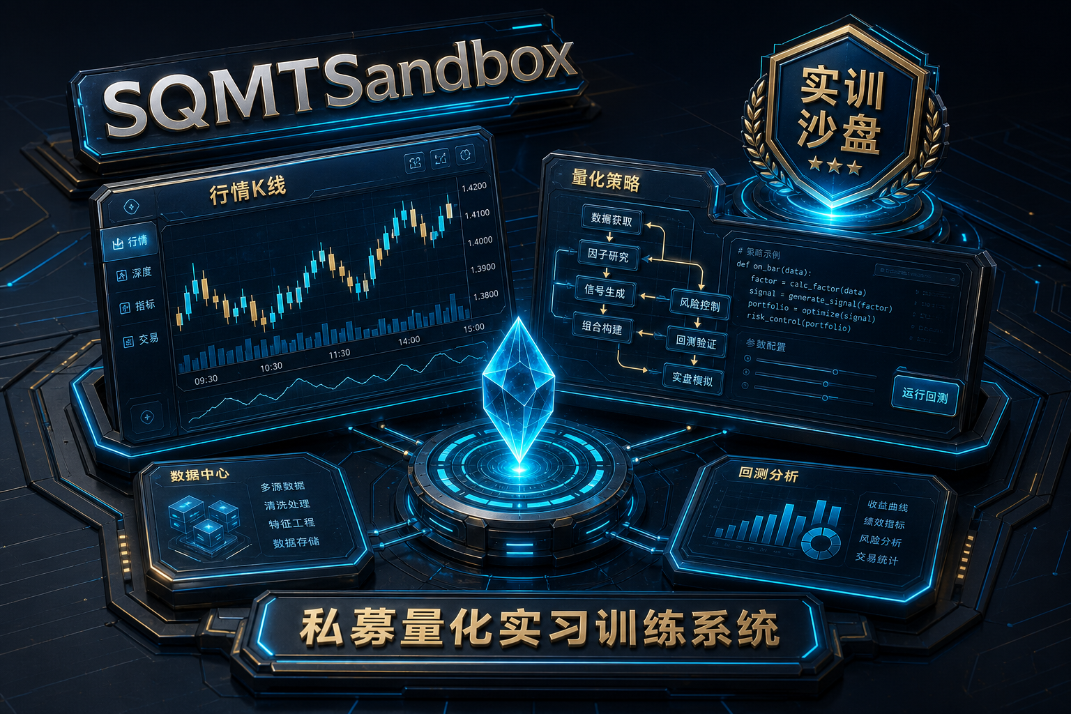 SQMTSandbox：量化学习路径与交易沙盘